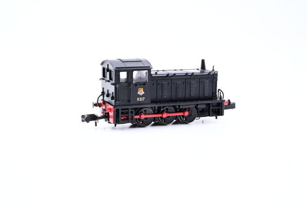 Graham Farish N Gauge 371-052 Class 04 Shunter BR Black Early Emblem No.11217 - Boxed
