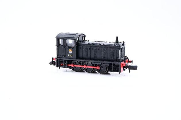 Graham Farish N Gauge 371-052 Class 04 Shunter BR Black Early Emblem No.11217 - Boxed
