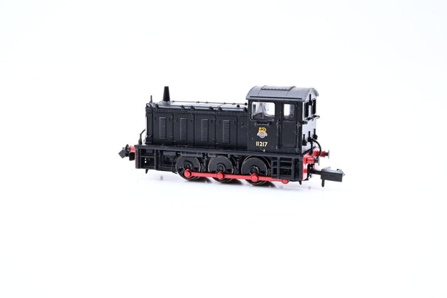 Graham Farish N Gauge 371-052 Class 04 Shunter BR Black Early Emblem No.11217 - Boxed
