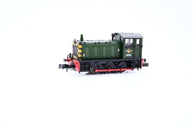 Graham Farish N Gauge 371-050A Class 04 Shunter BR Green Late Crest No.D2264 - Boxed