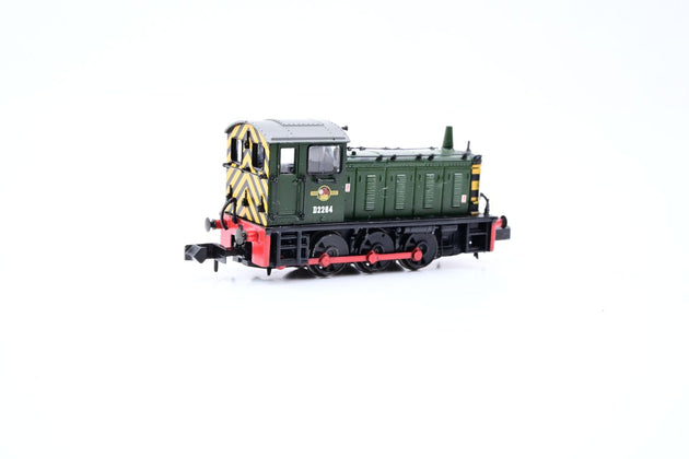 Graham Farish N Gauge 371-050A Class 04 Shunter BR Green Late Crest No.D2264 - Boxed
