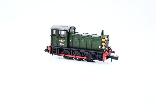Graham Farish N Gauge 371-050A Class 04 Shunter BR Green Late Crest No.D2264 - Boxed
