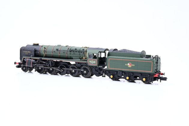Dapol N gauge ND-090 BR Standard Class 9F BR Green Evening Star No.92220 - Boxed