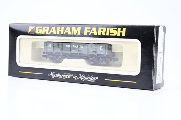 Graham Farish N Gauge 373-425 50 Ton Bogie Sulphate Wagon NE No.164852 - Boxed
