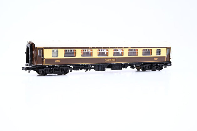 Graham Farish N Gauge 374-200 Mk1 FP Pullman Parlour 1st Car 'Amber' - Boxed