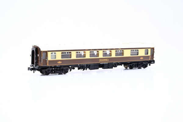 Graham Farish N Gauge 374-220 Mk1 FK Pullman Kitchen Car 1st 'Magpie' - Boxed