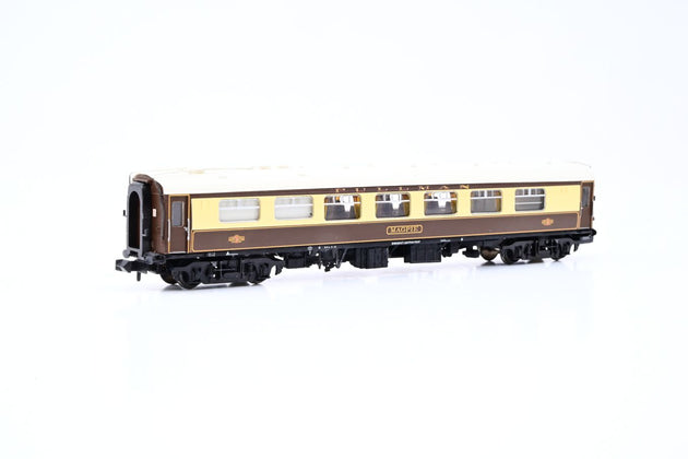 Graham Farish N Gauge 374-220 Mk1 FK Pullman Kitchen Car 1st 'Magpie' - Boxed