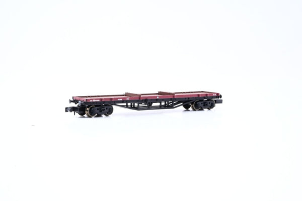 Graham Farish N Gauge 373-925 30 Ton Bogie Bolster Wagon BR Gulf Red No.DB997636
