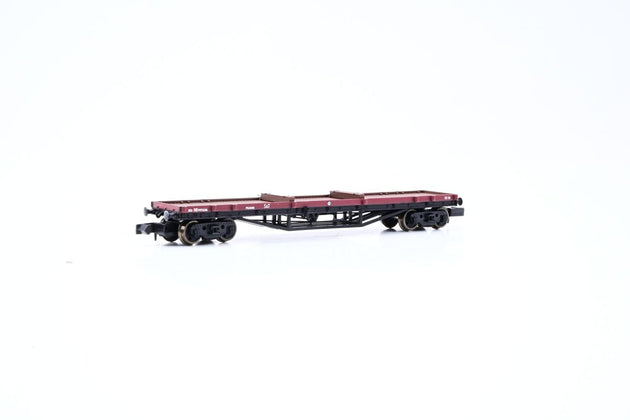Graham Farish N Gauge 373-925 30 Ton Bogie Bolster Wagon BR Gulf Red No.DB997636