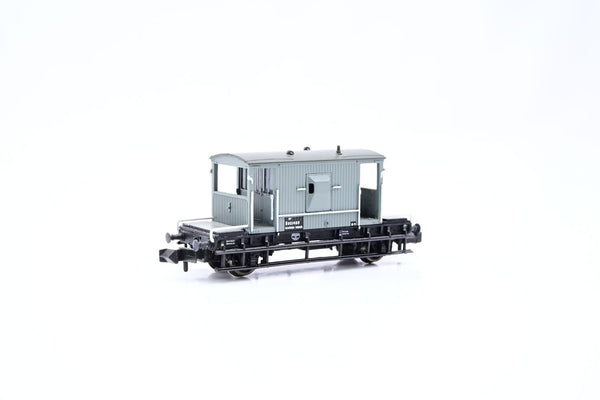 Graham Farish N Gauge 377-526 20 Ton Brake Van BR Grey No.B951480 - Boxed