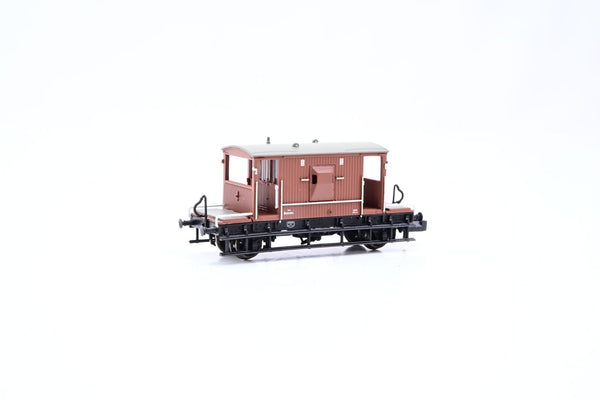 Graham Farish N Gauge 377-525A 20 Ton BR Brake Van BR Bauxite No.B951094 - Boxed