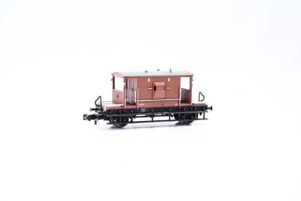 Graham Farish N Gauge 377-525A 20 Ton BR Brake Van BR Bauxite No.B951094 - Boxed