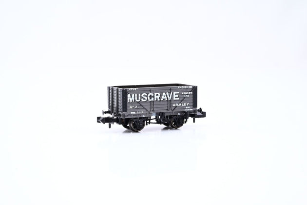Graham Farish N Gauge 377-151 8 Plank Wagon 'Musgrave' No.2 - Boxed