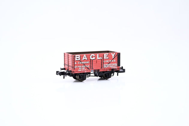 Graham Farish N Gauge 377-125 8 Plank End Door Wagon 'Bagley' No.38 - Boxed