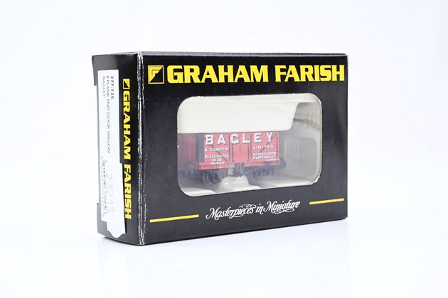 Graham Farish N Gauge 377-125 8 Plank End Door Wagon 'Bagley' No.38 - Boxed