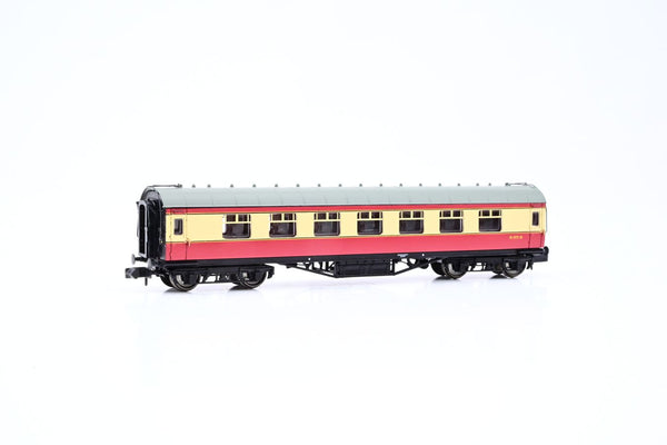 Graham Farish N Gauge 374-836 Stanier Corridor 3rd BR Crimson/Cream No.M1971M - Boxed