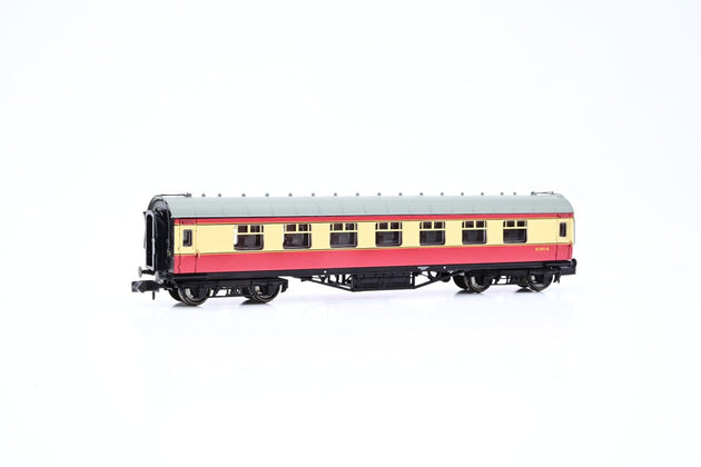 Graham Farish N Gauge 374-836 Stanier Corridor 3rd BR Crimson/Cream No.M1971M - Boxed