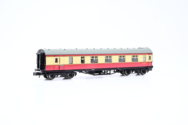Graham Farish N Gauge 374-831 Stanier Brake 1st BR Crimson/Cream No.M5053 - Boxed