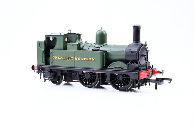 Dapol OO Gauge 4S-517-004 517 Class 0-4-2T GW Green Closed Cab No.523 - Boxed