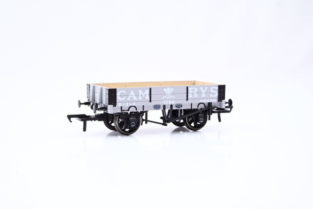 Bryngaer OO Gauge WMB002 2 Plank Wagon Fixed-Sided Cambrian Livery No.1754 - Boxed