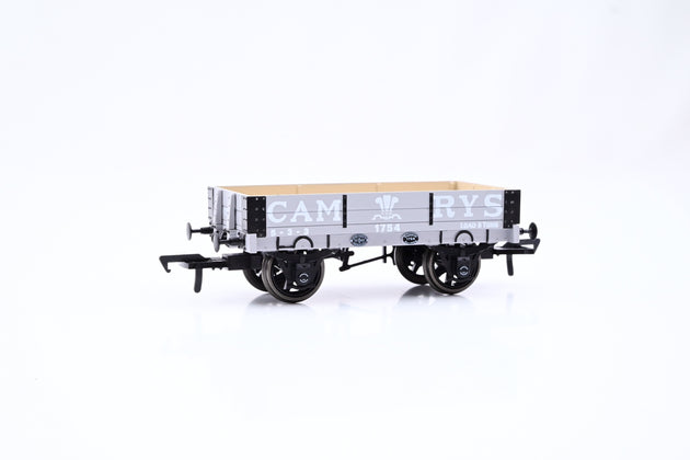 Bryngaer OO Gauge WMB002 2 Plank Wagon Fixed-Sided Cambrian Livery No.1754 - Boxed