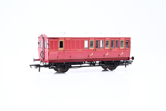 Hattons OO Gauge H4-4BT-401A 4 Wheel Brake 3rd SECR Livery No.3069 - Boxed