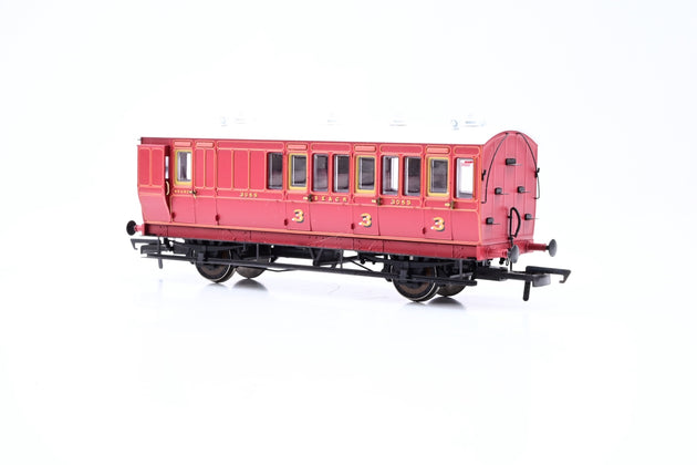 Hattons OO Gauge H4-4BT-401A 4 Wheel Brake 3rd SECR Livery No.3069 - Boxed
