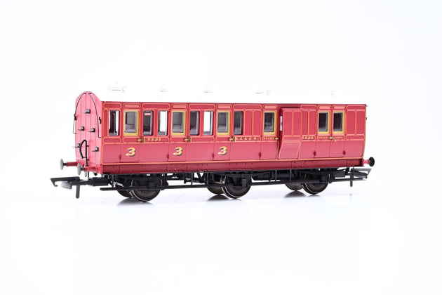 Hattons OO Gauge H4-6BT-401B 6 Wheel Brake 3rd SECR Livery No.6536- Boxed