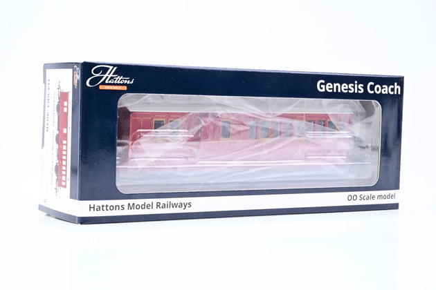 Hattons OO Gauge H4-6BT-401B 6 Wheel Brake 3rd SECR Livery No.6536- Boxed