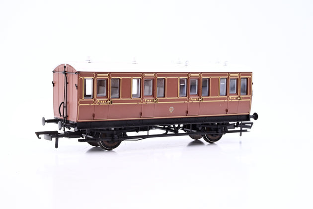 Hattons OO Gauge H4-4F-1601 4 Wheel 1st LBSCR Umber No.499 - Boxed