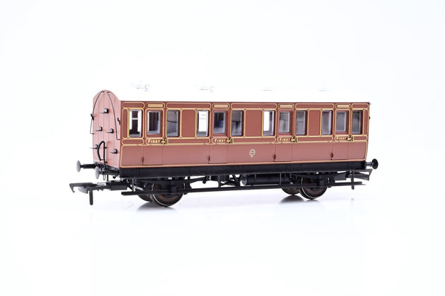 Hattons OO Gauge H4-4F-1601 4 Wheel 1st LBSCR Umber No.499 - Boxed