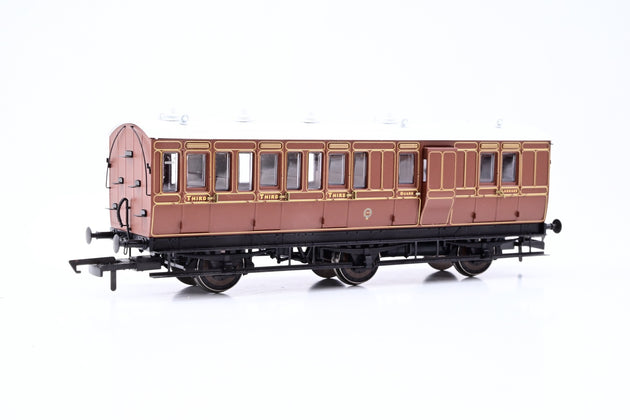 Hattons OO Gauge H4-6BT-1601B 6 Wheel Brake 3rd LBSCR Umber No.156 - Boxed