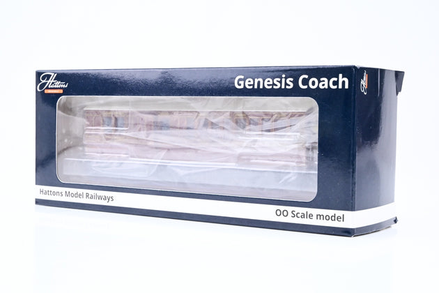 Hattons OO Gauge H4-6BT-1601B 6 Wheel Brake 3rd LBSCR Umber No.156 - Boxed