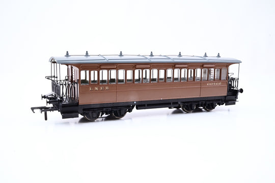Rapido OO Gauge 919001 W&U Bogie Tramcar Third Class LNER Brown No.60461 - Boxed