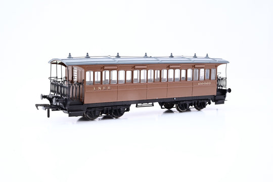 Rapido OO Gauge 919002 W&U Bogie Tramcar Third Class LNER Brown No.60462 - Boxed