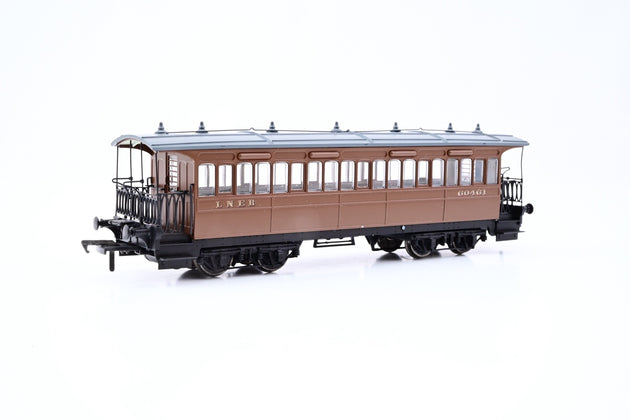 Rapido OO Gauge 919002 W&U Bogie Tramcar Third Class LNER Brown No.60462 - Boxed