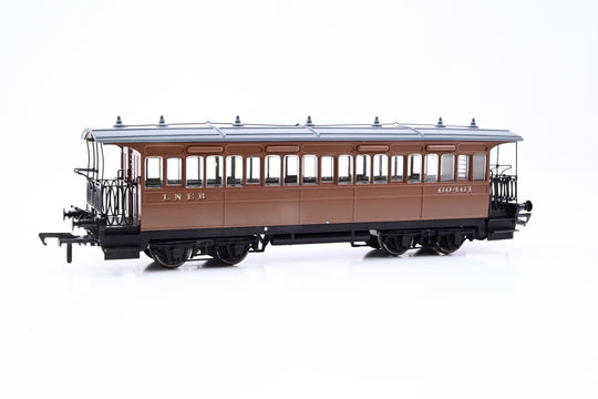 Rapido OO Gauge 919002 W&U Bogie Tramcar Third Class LNER Brown No.60462 - Boxed