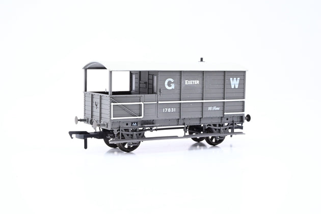 Oxford Rail OO Gauge OR76TOB001 GWR 4 Wheel Planked (early) 'Exeter' No.17831 - Boxed