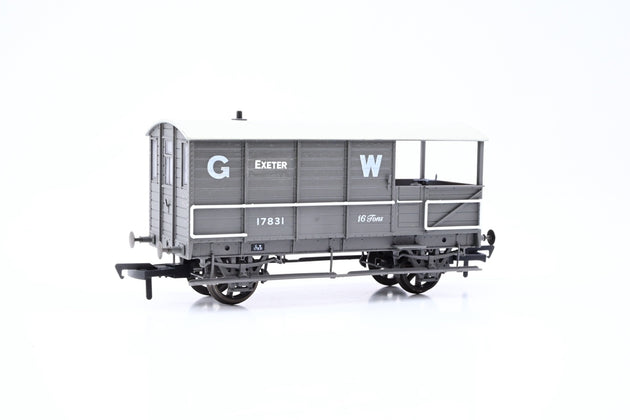 Oxford Rail OO Gauge OR76TOB001 GWR 4 Wheel Planked (early) 'Exeter' No.17831 - Boxed