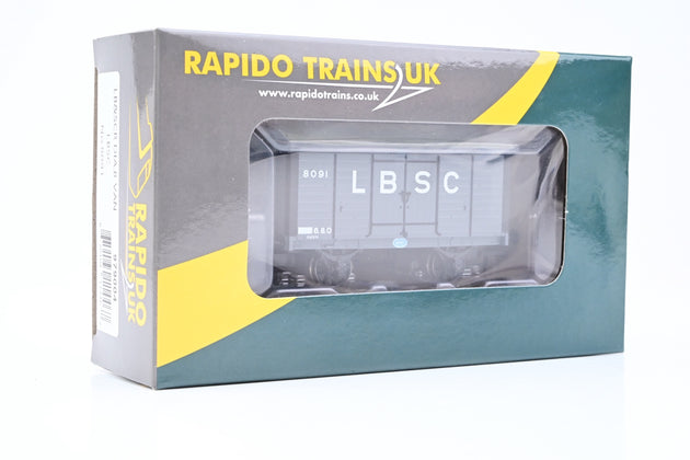Rapido OO Gauge 979004 LB&SCR Dia.8 Van No.8091 - Boxed
