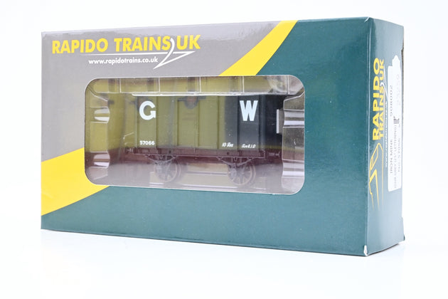 Rapido OO Gauge 908002 Iron Mink GWR Grey (25" Lettering) No.57066 - Boxed