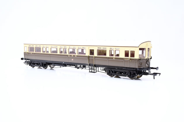 Dapol OO Gauge 4P-004-003D GWR Autocoach Twin Cities Chocolate/Cream No.41 - DCC Fitted, Boxed