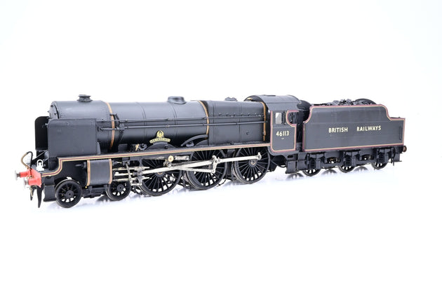 Kit Built O Gauge Un-rebuilt Royal Scot 4-6-0 British Railway/LMS Hybrid Livery No.46113 'Cameronian'