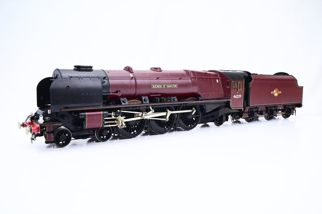 DJH O Gauge BR Maroon Coronation Class No.46229 'Duchess of Hamilton' - Factory Built