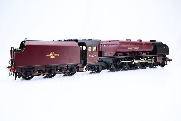 DJH O Gauge BR Maroon Coronation Class No.46229 'Duchess of Hamilton' - Factory Built