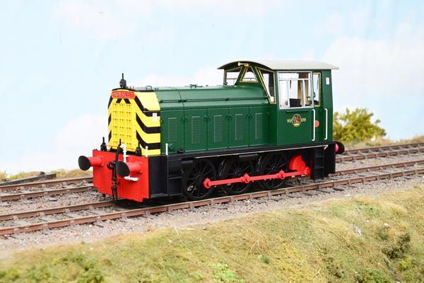 Heljan O Gauge 25921 BR Green Class 05 Shunter - Boxed