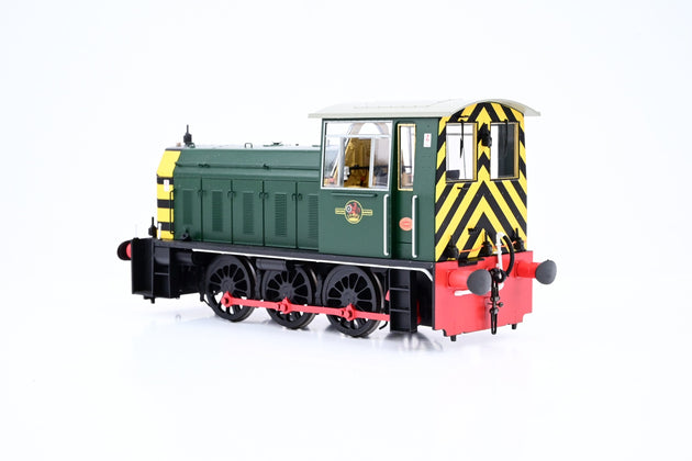 Heljan O Gauge 25921 BR Green Class 05 Shunter - Boxed