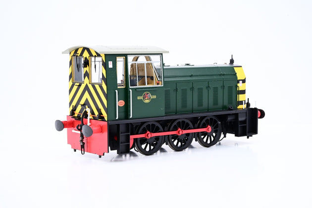 Heljan O Gauge 25921 BR Green Class 05 Shunter - Boxed