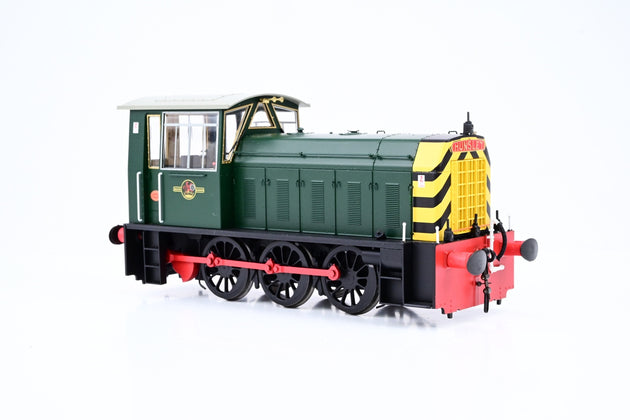 Heljan O Gauge 25921 BR Green Class 05 Shunter - Boxed