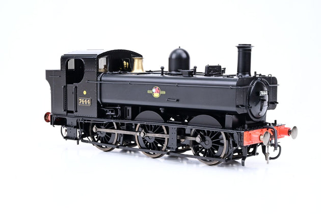 Dapol O Gauge 7S-025-002S Class 74xx Pannier BR Black Late Crest No.7444 - DCC Sound, Boxed